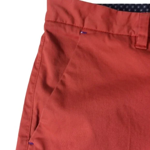 Mens Size W38 L30 Chinos Burnt Orange Immaculate - Picture 3 of 9